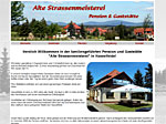 Internetprsentation - Alte Straenmeisterei - Pension und Gaststube