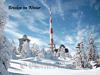 Brocken im Winter